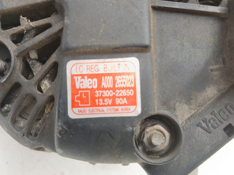 Recambio de alternador para hyundai coupe ii (gk) 1.6 16v referencia OEM IAM 3730022650 A0002655023 