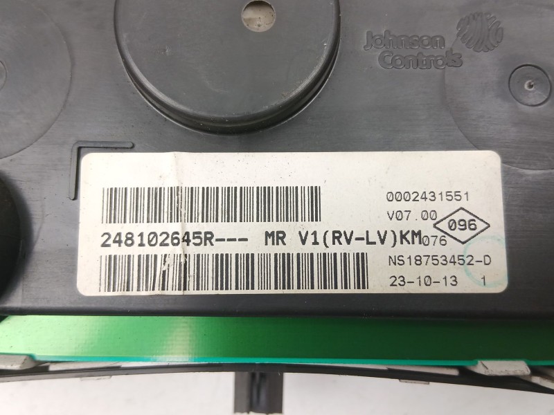 Recambio de cuadro instrumentos para dacia logan ii 1.5 dci / blue dci 75 referencia OEM IAM 248102645R  