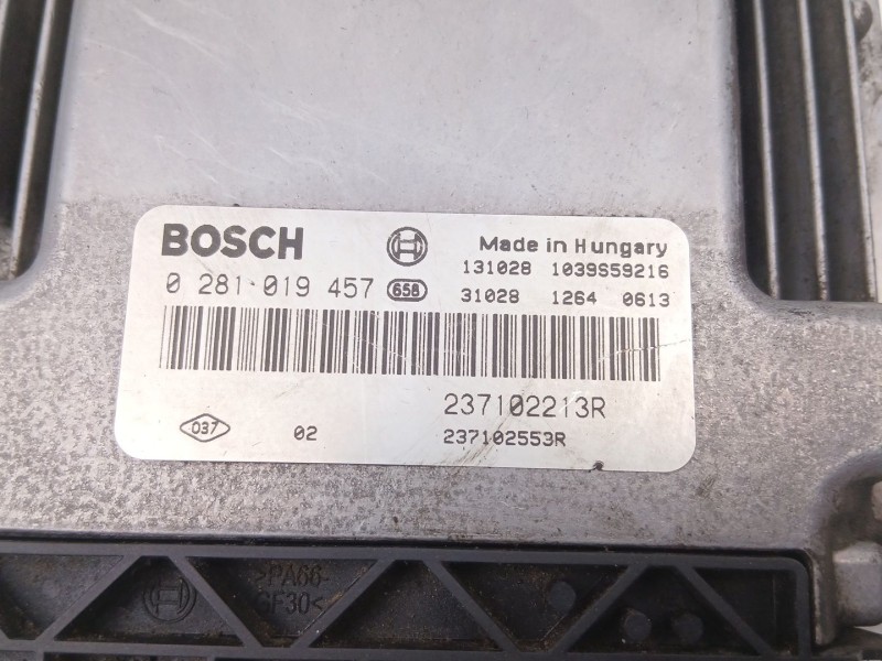 Recambio de centralita para dacia logan ii 1.5 dci / blue dci 75 referencia OEM IAM 237102213R 0281019457 