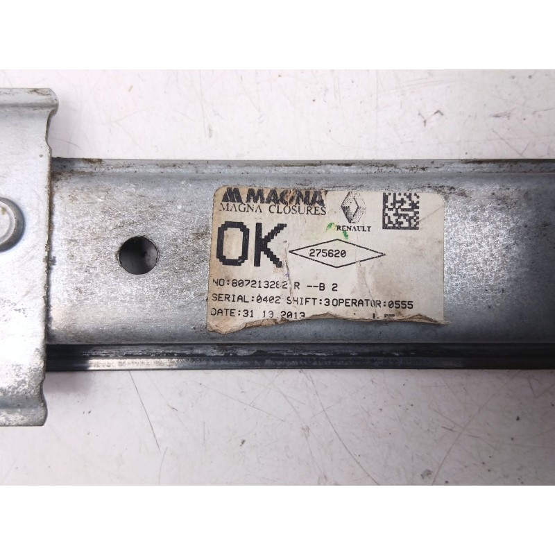 Recambio de elevalunas delantero izquierdo para dacia logan ii 1.5 dci / blue dci 75 referencia OEM IAM 807213282R  