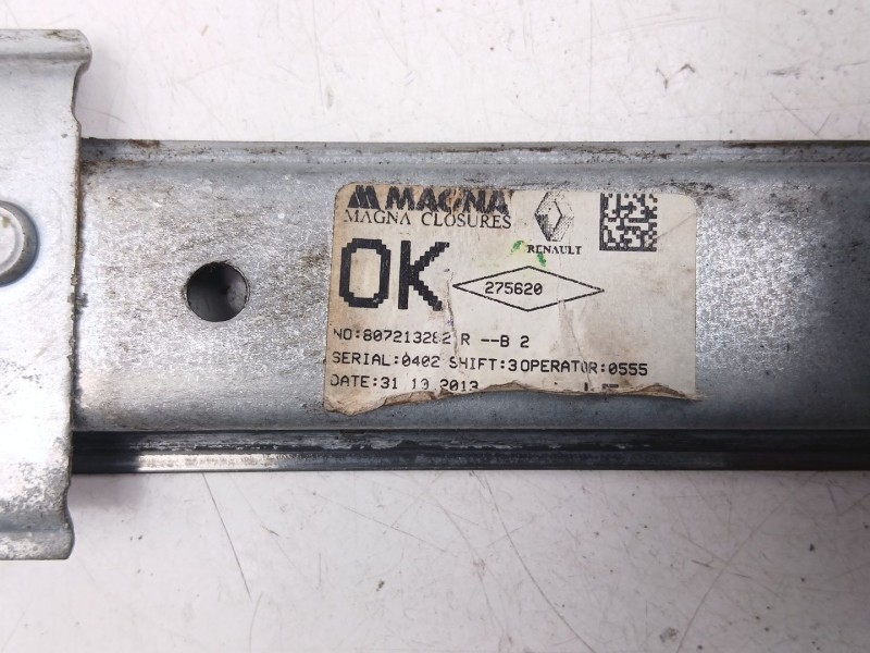 Recambio de elevalunas delantero izquierdo para dacia logan ii 1.5 dci / blue dci 75 referencia OEM IAM 807213282R  