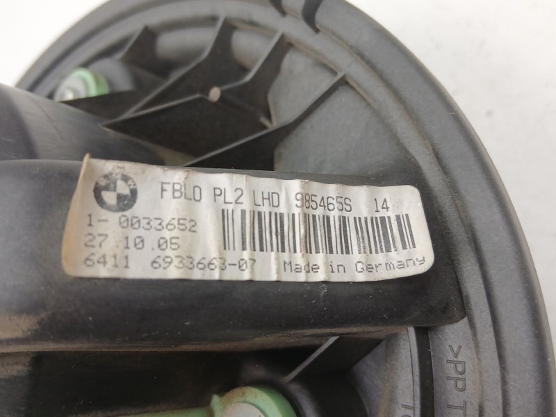 Recambio de motor calefaccion para bmw 3 (e90) 320 d referencia OEM IAM 6933663  