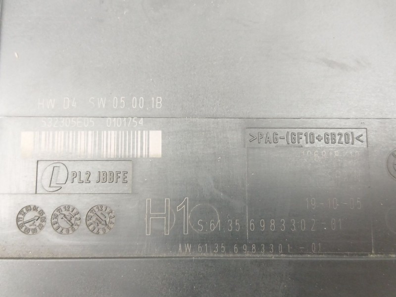 Recambio de centralita confort para bmw 3 (e90) 320 d referencia OEM IAM 6983302  