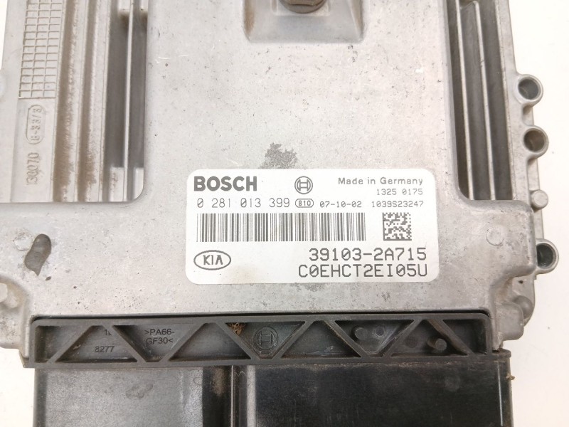 Recambio de centralita para kia cee´d sw (ed) 1.6 crdi 115 referencia OEM IAM 391032A715 0281013399 