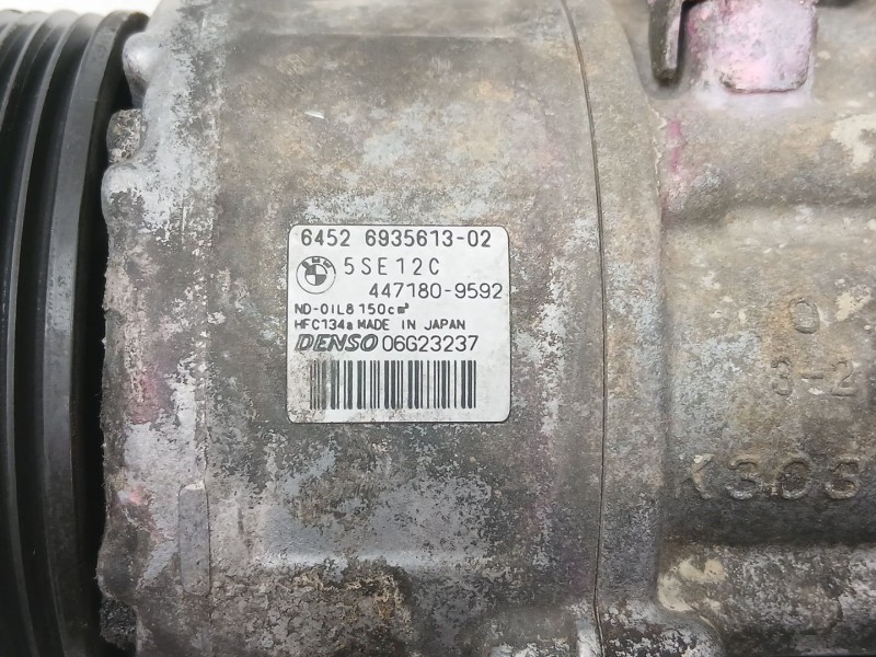 Recambio de compresor aire acondicionado para bmw 3 (e90) 320 d referencia OEM IAM 64526935613 4471809592 