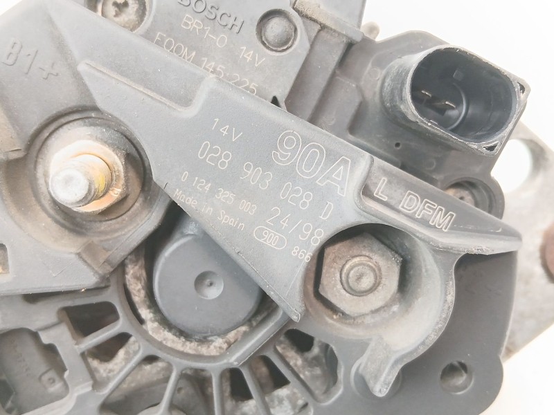 Recambio de alternador para audi tt (8n3) 1.8 t referencia OEM IAM 028903028D 0124325003 
