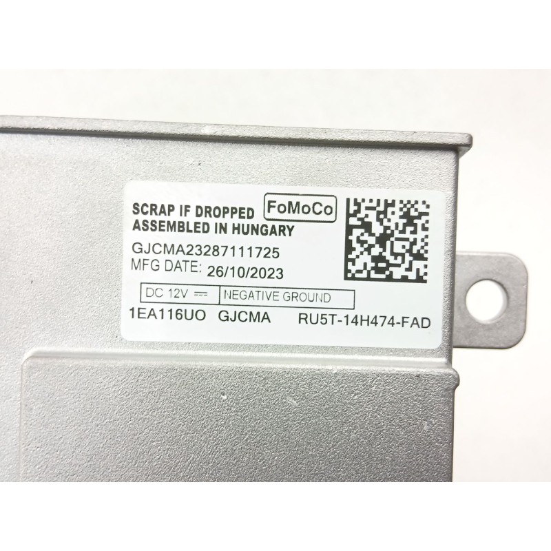 Recambio de modulo electronico para ford focus iv turnier (hp) 1.0 ecoboost mhev referencia OEM IAM RU5T14H474FAD  