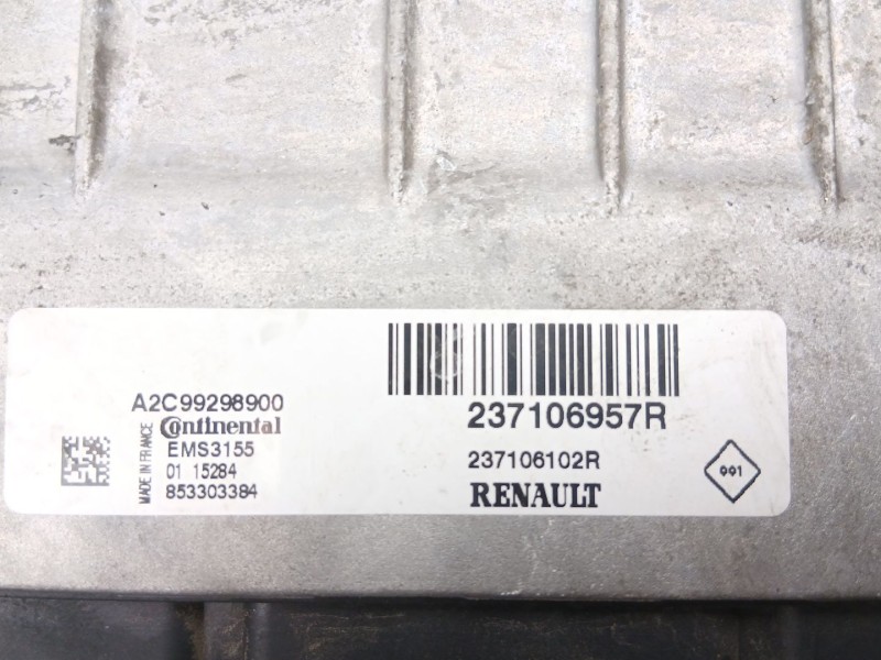 Recambio de centralita para renault captur i (j5_, h5_) 1.2 tce 120 referencia OEM IAM 237106957R A2C99296900 237106102R
