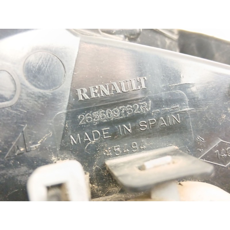 Recambio de piloto trasero derecho para renault captur i (j5_, h5_) 1.2 tce 120 referencia OEM IAM 265509762R  