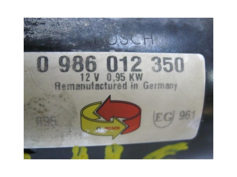 Recambio de motor arranque : ford sierra : 2.0 g /n4 (112,88cv) 4p [1988] para ford sierra 2.0 g /n4  4p referencia OEM IAM 0986