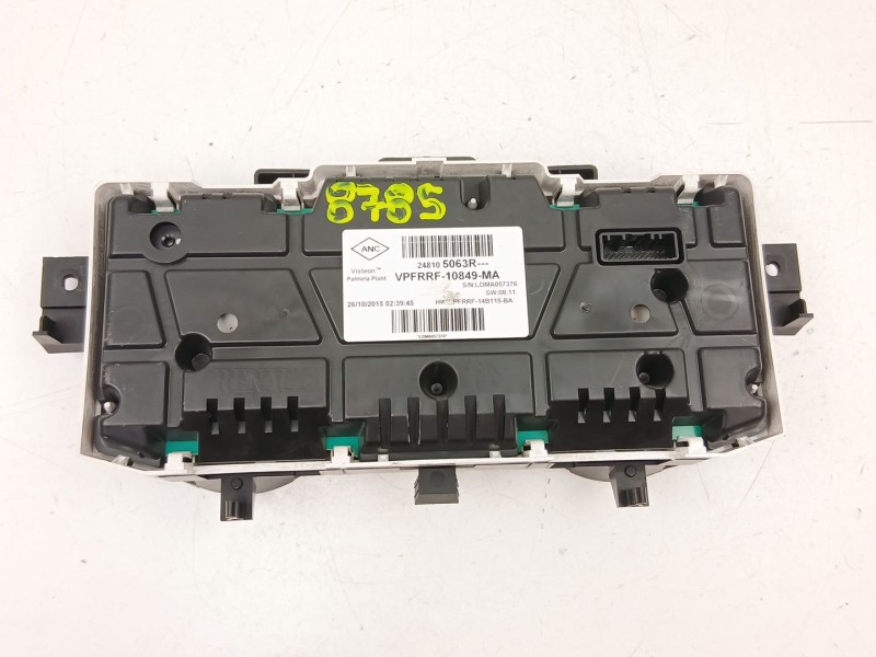 Recambio de cuadro instrumentos para renault captur i (j5_, h5_) 1.2 tce 120 referencia OEM IAM 248105063R  