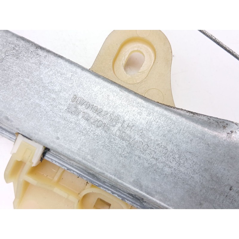 Recambio de elevalunas delantero izquierdo para renault captur i (j5_, h5_) 1.2 tce 120 referencia OEM IAM 807019225R  