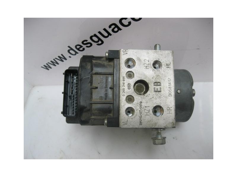 Recambio de abs : opel astra : 1.7 td -z17dtl (80,24cv) [2004] para opel astra 1.7 td -z17dtl referencia OEM IAM 0265216651  