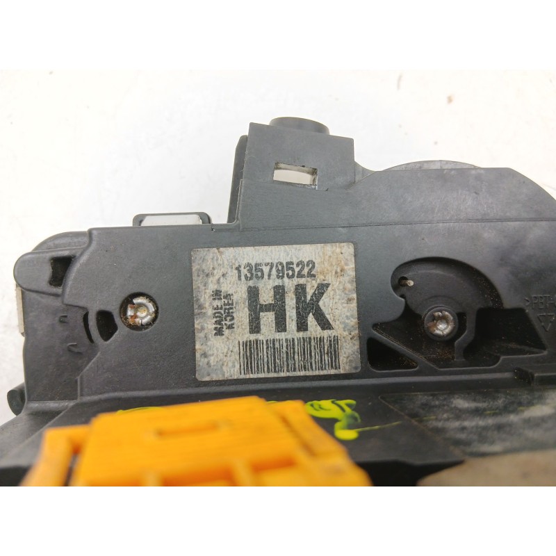 Recambio de cerradura puerta delantera izquierda para opel astra j (p10) 1.6 cdti (68) referencia OEM IAM 13579522  