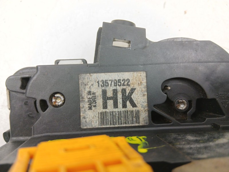 Recambio de cerradura puerta delantera izquierda para opel astra j (p10) 1.6 cdti (68) referencia OEM IAM 13579522  