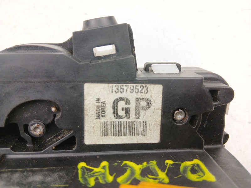 Recambio de cerradura puerta delantera derecha para opel astra j (p10) 1.6 cdti (68) referencia OEM IAM 13579523  