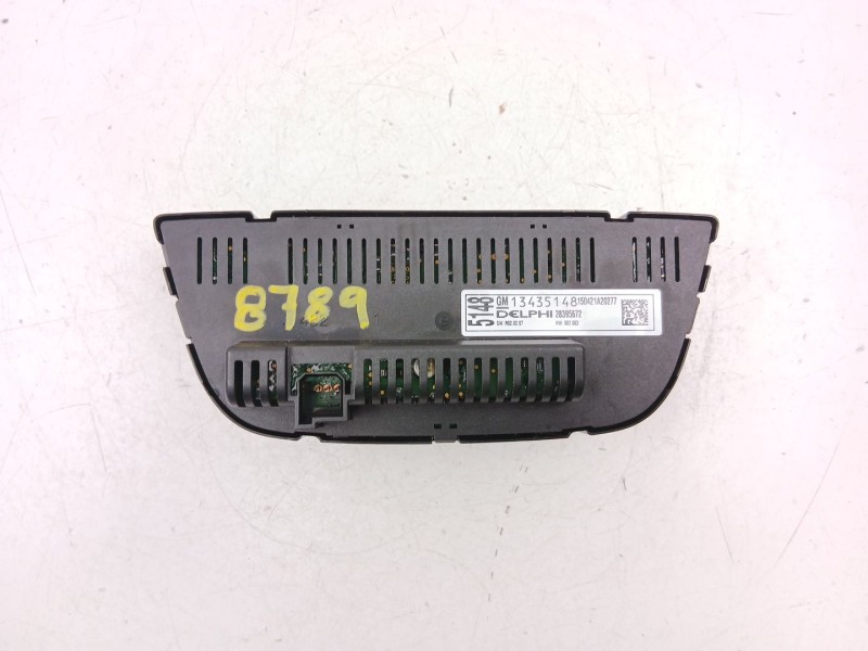 Recambio de mandos calefaccion aire para opel astra j (p10) 1.6 cdti (68) referencia OEM IAM 13435148  