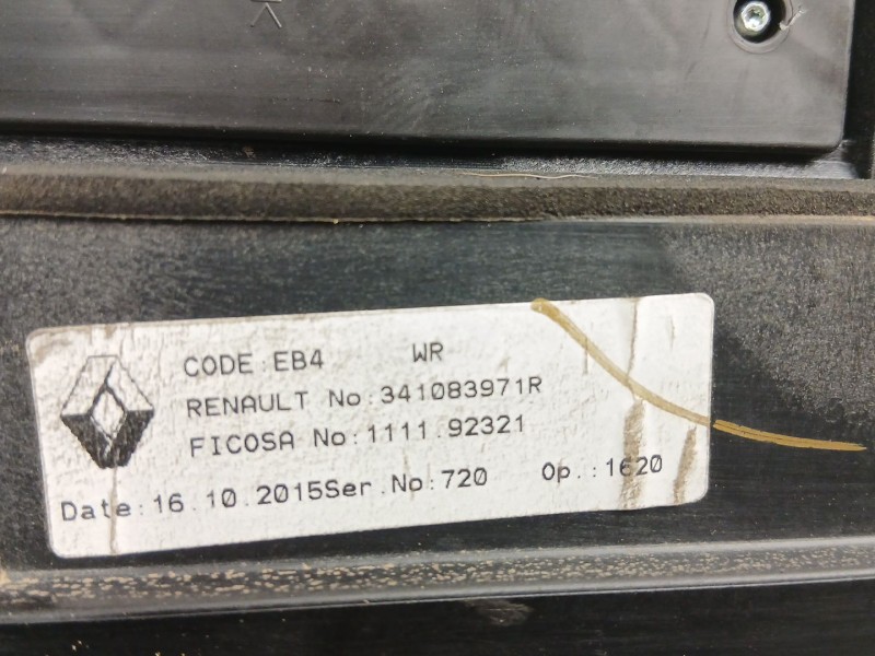 Recambio de palanca cambio automatico para renault captur i (j5_, h5_) 1.2 tce 120 referencia OEM IAM 341083971R  