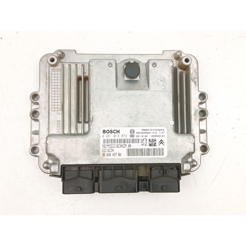 Recambio de centralita para citroën berlingo multispace (b9) 1.6 hdi 110 referencia OEM IAM 9664843780 0281013872 9653958980