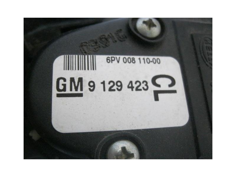 Recambio de potenciómetro aceleración : opel combo : 1.7 d-y17dtl (65,28cv) [2002] para opel combo 1.7 d-y17dtl referencia OEM I