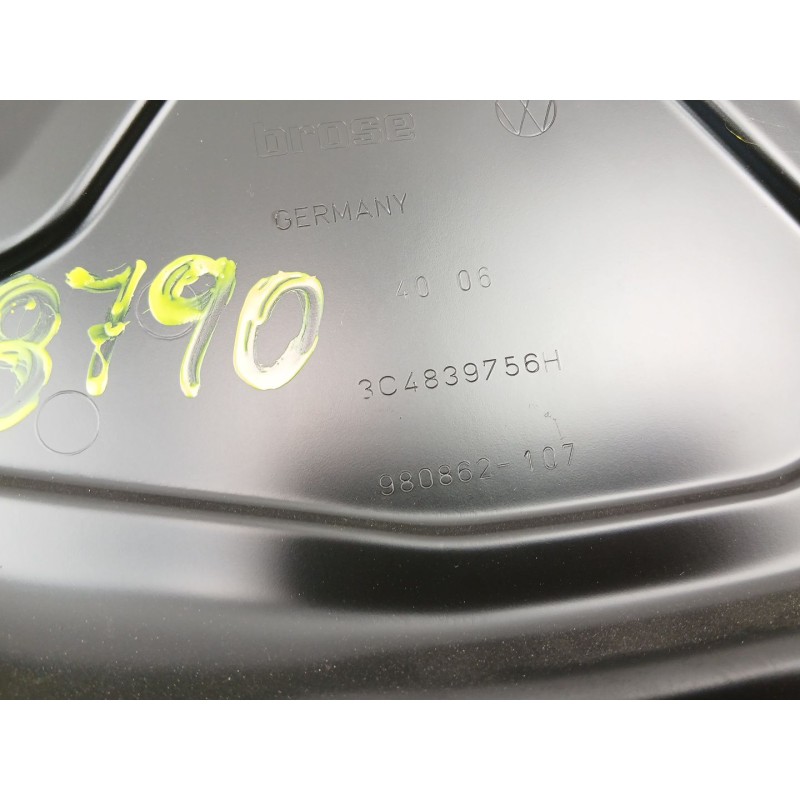 Recambio de elevalunas trasero derecho para volkswagen passat b6 variant (3c5) 2.0 tdi referencia OEM IAM 3C4839756H  1K0959704D