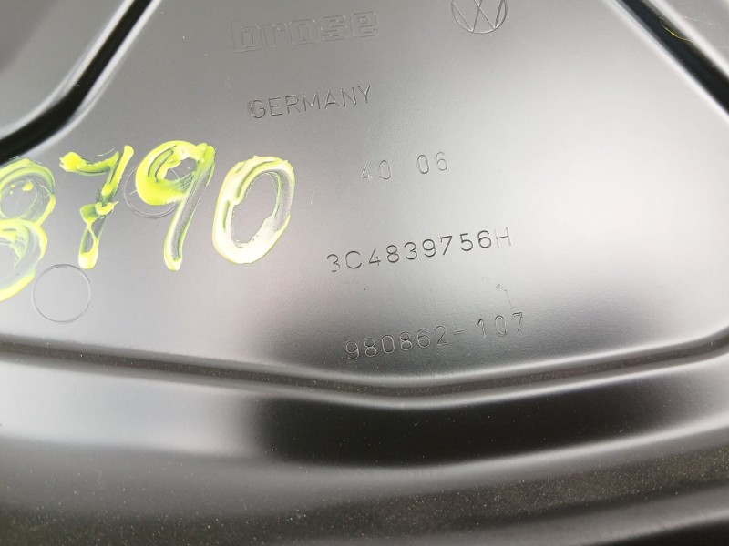 Recambio de elevalunas trasero derecho para volkswagen passat b6 variant (3c5) 2.0 tdi referencia OEM IAM 3C4839756H  1K0959704D