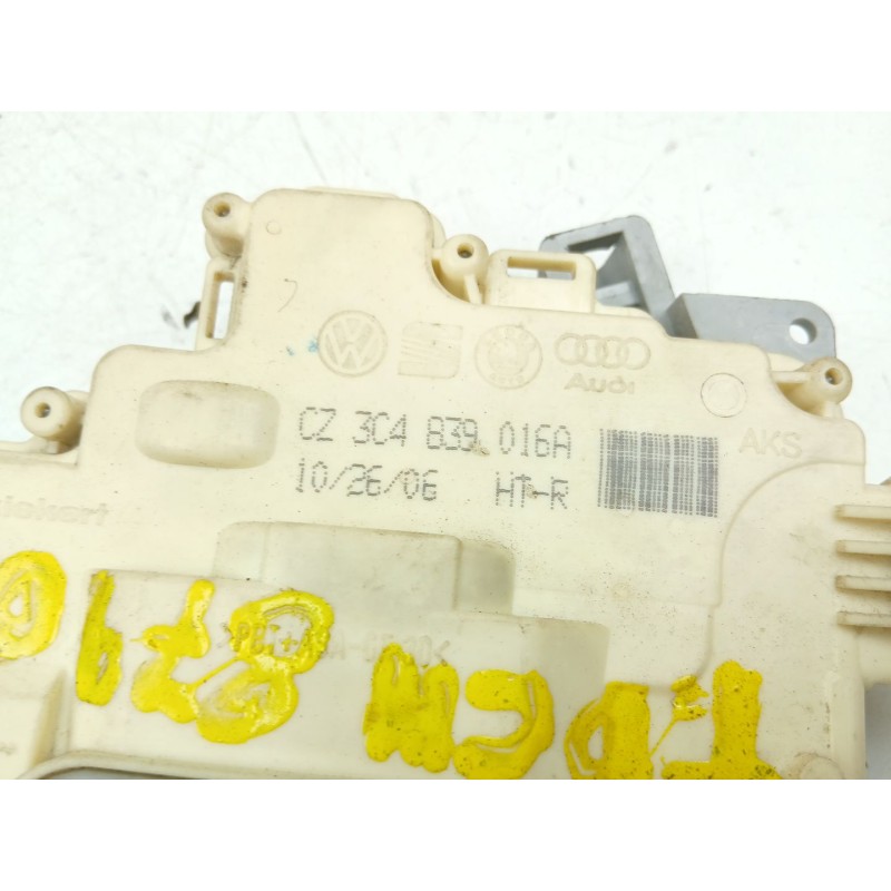 Recambio de cerradura puerta trasera derecha para volkswagen passat b6 variant (3c5) 2.0 tdi referencia OEM IAM 3C4839016A  