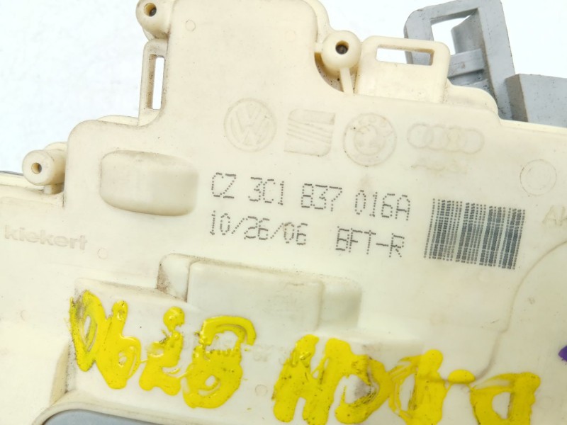 Recambio de cerradura puerta delantera derecha para volkswagen passat b6 variant (3c5) 2.0 tdi referencia OEM IAM 3C1837016A  