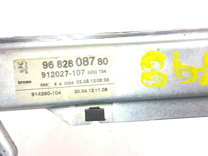 Recambio de elevalunas trasero izquierdo para peugeot 5008 (0u_, 0e_) 2.0 hdi referencia OEM IAM 9682808780  