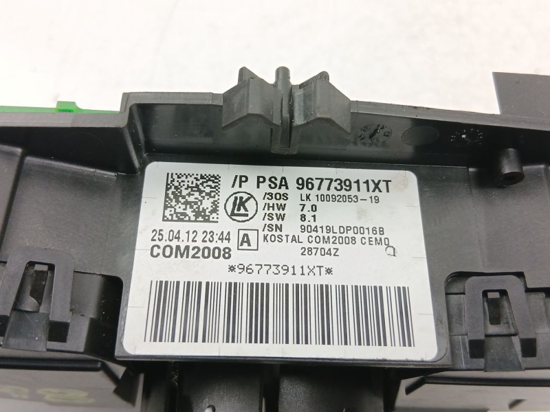 Recambio de mando luces y limpias para peugeot 5008 (0u_, 0e_) 2.0 hdi referencia OEM IAM 96773911XT  