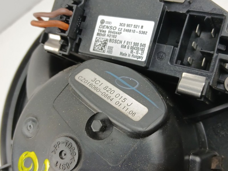 Recambio de motor calefaccion para volkswagen passat b6 variant (3c5) 2.0 tdi referencia OEM IAM 3C1820015J  