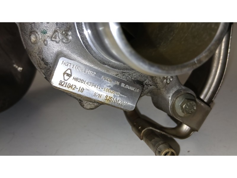 Recambio de turbo para renault captur i (j5_, h5_) 1.2 tce 120 referencia OEM IAM 8201439411 NGT1038LMSZ 100054R