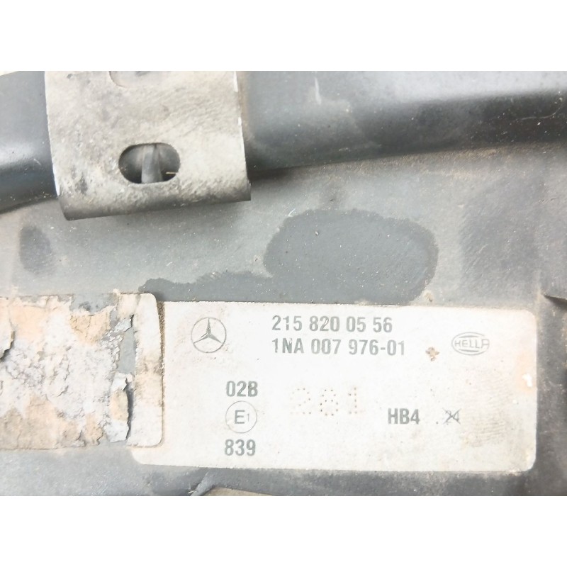 Recambio de antiniebla izquierdo para mercedes-benz clase c (w203) c 220 cdi (203.006) referencia OEM IAM A2158200556  