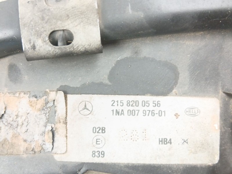 Recambio de antiniebla izquierdo para mercedes-benz clase c (w203) c 220 cdi (203.006) referencia OEM IAM A2158200556  