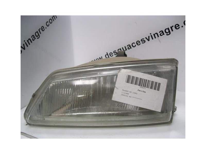 Recambio de faro izquierdo para peugeot 106 1.1 g-hdz referencia OEM IAM   