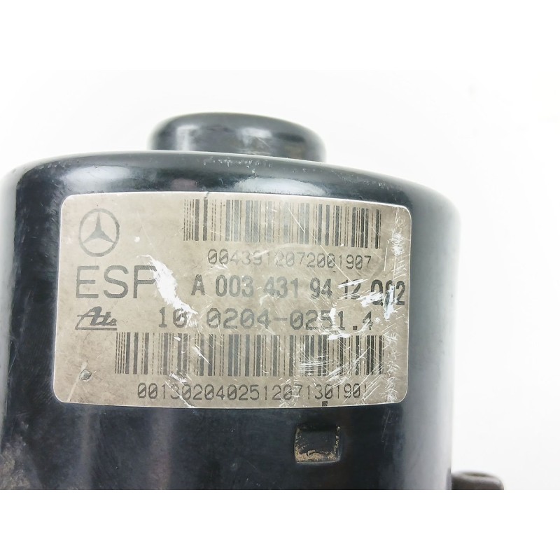 Recambio de abs para mercedes-benz clase c (w203) c 220 cdi (203.006) referencia OEM IAM A0034319412 10020402514 