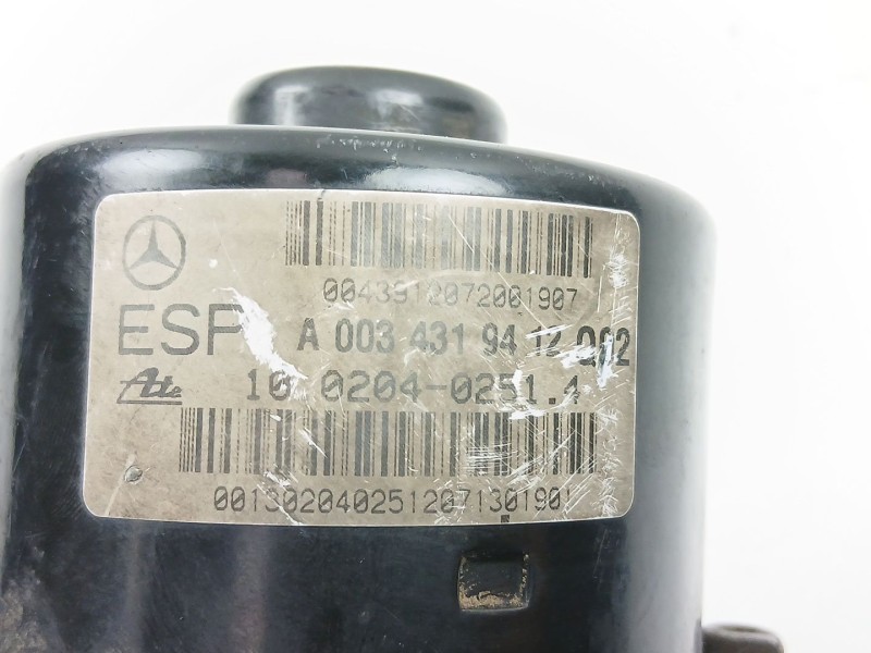 Recambio de abs para mercedes-benz clase c (w203) c 220 cdi (203.006) referencia OEM IAM A0034319412 10020402514 