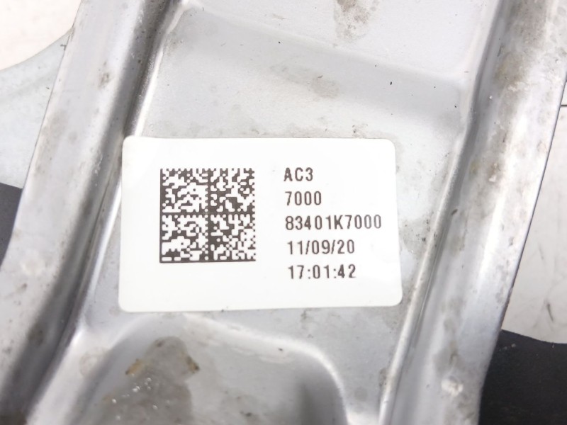 Recambio de elevalunas trasero izquierdo para hyundai i10 iii (ac3, ai3) 1.0 mpi referencia OEM IAM 83401K7000  