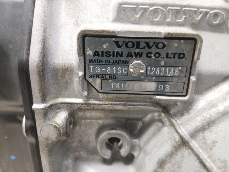 Recambio de cambio automatico para volvo s60 ii (134) d4 referencia OEM IAM TG81SC  1283148