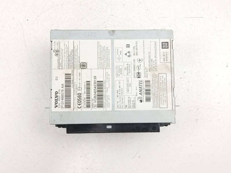 Recambio de radio cd/mp3 para volvo s60 ii (134) d4 referencia OEM IAM 31466579  31382065