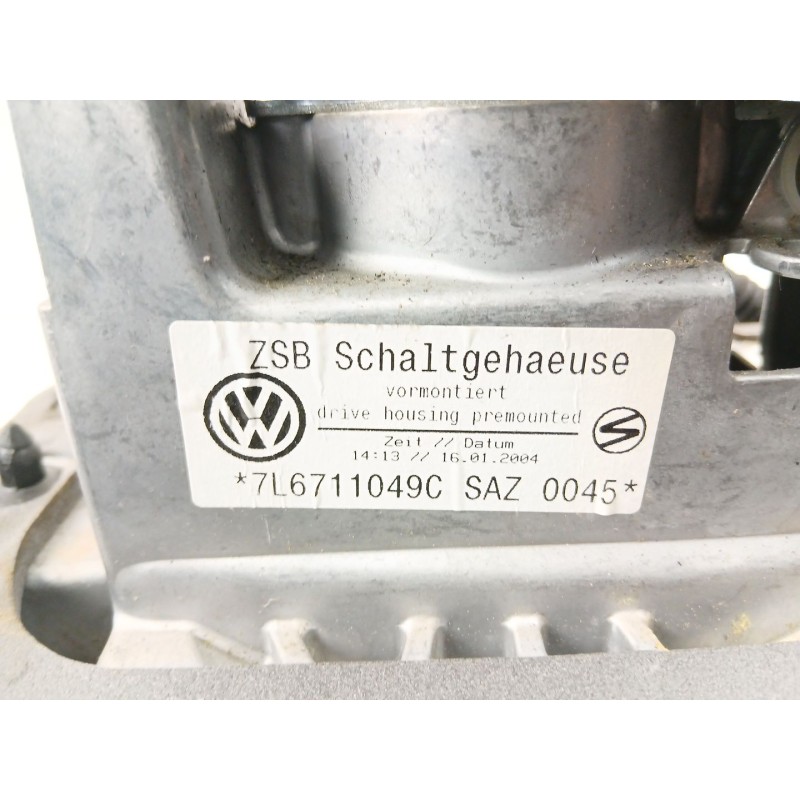 Recambio de palanca cambio manual para volkswagen touareg (7la, 7l6, 7l7) 2.5 r5 tdi referencia OEM IAM 7L6711049C  