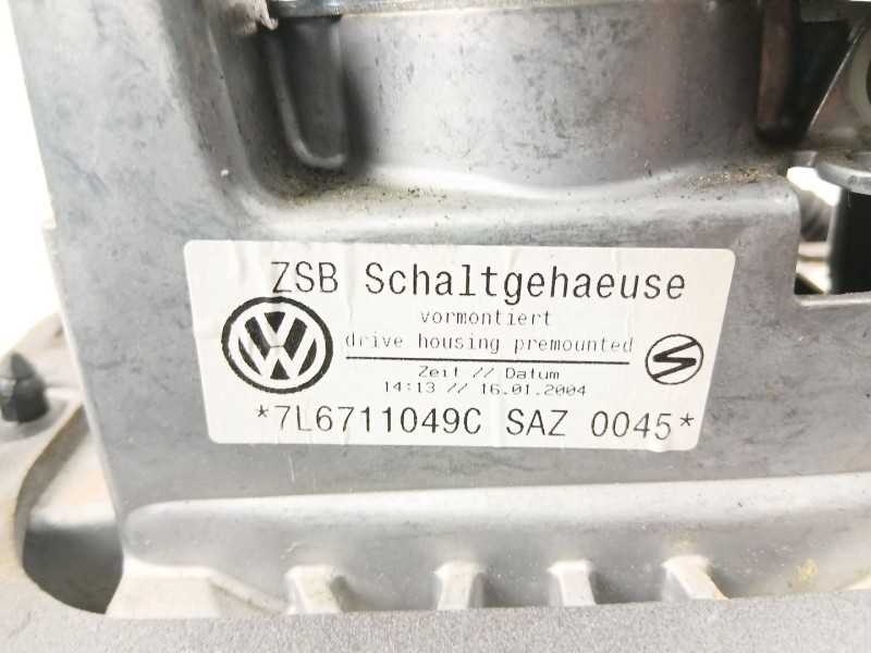 Recambio de palanca cambio manual para volkswagen touareg (7la, 7l6, 7l7) 2.5 r5 tdi referencia OEM IAM 7L6711049C  