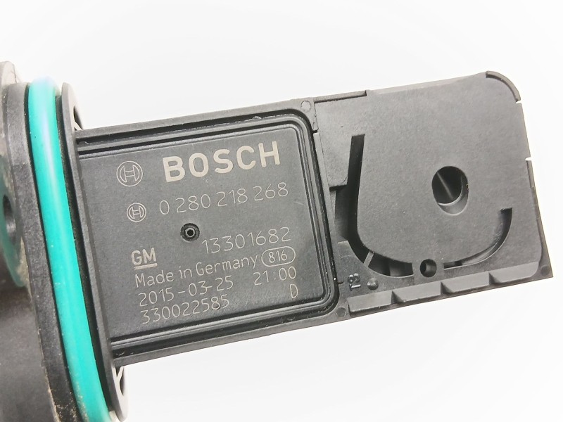 Recambio de caudalimetro para opel astra j (p10) 1.6 cdti (68) referencia OEM IAM 13301682 0280218268 