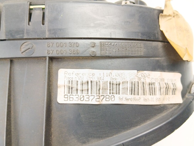 Recambio de cuadro instrumentos para peugeot 406 (8b) 2.0 hdi 110 referencia OEM IAM 9630372780   Recambio de cuadro instrumentos para peugeot 406 (8b) 2.0 hdi 110 referencia OEM IAM 9630372780