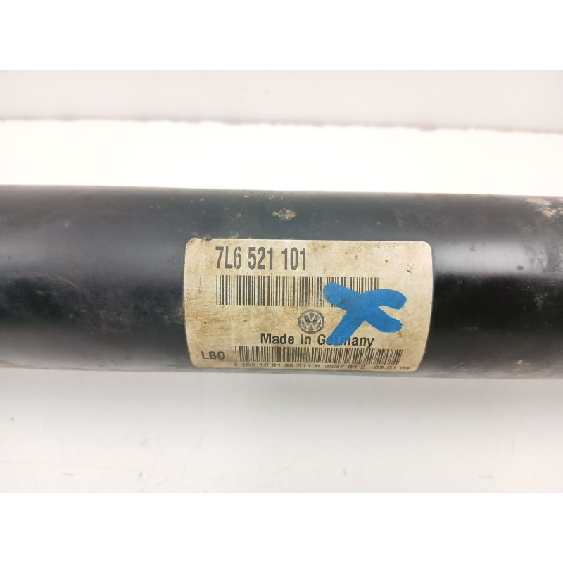 Recambio de transmision central delantera para volkswagen touareg (7la, 7l6, 7l7) 2.5 r5 tdi referencia OEM IAM 7L6521101  