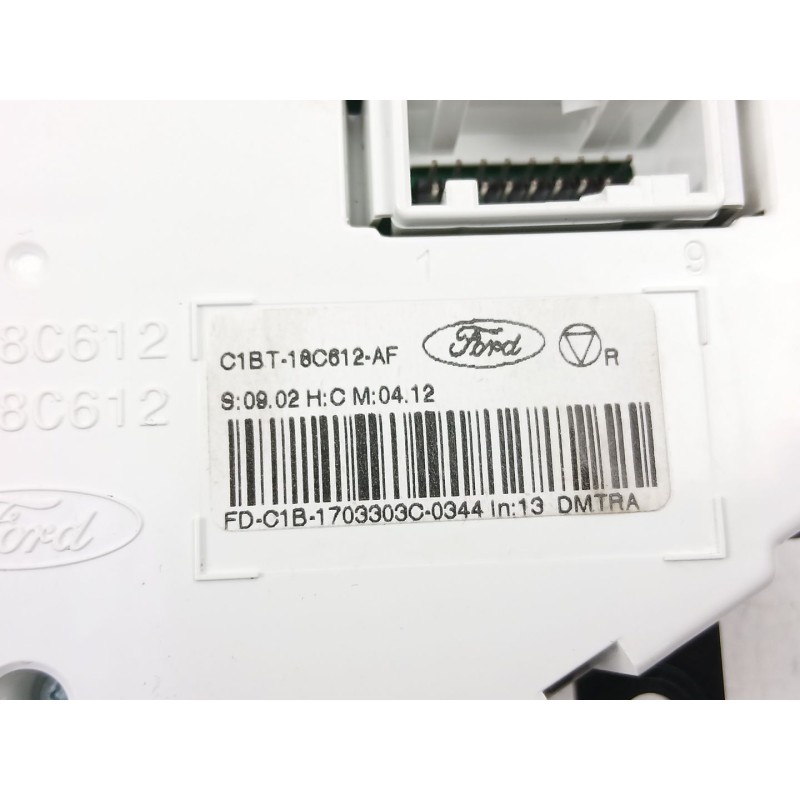 Recambio de mandos calefaccion aire para ford fiesta vi (cb1, ccn) 1.5 tdci referencia OEM IAM C1BT18C612AF  