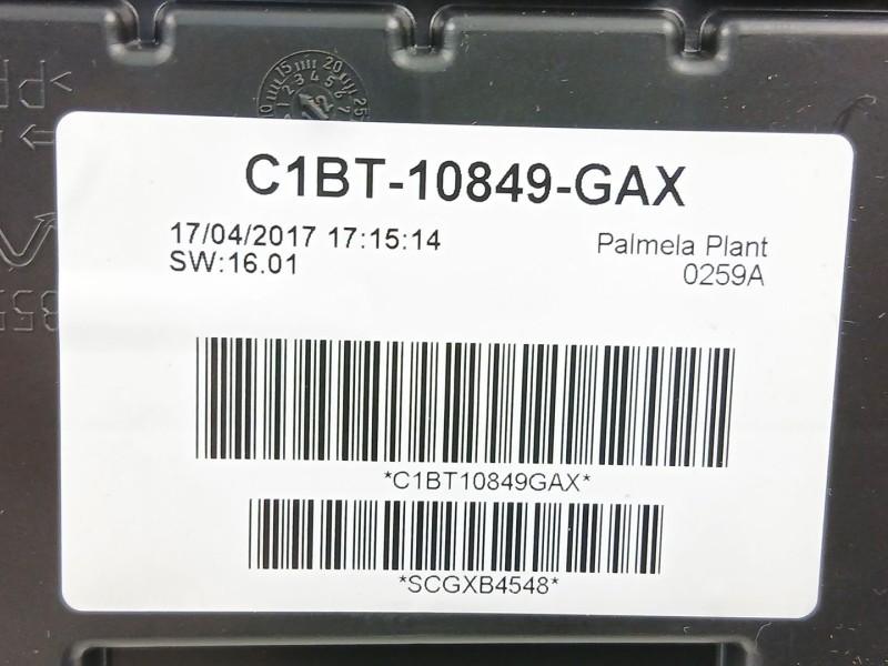 Recambio de cuadro instrumentos para ford fiesta vi (cb1, ccn) 1.5 tdci referencia OEM IAM C1BT10849GAX  
