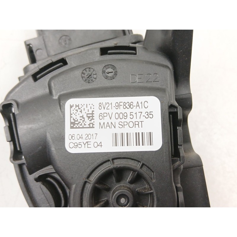 Recambio de potenciometro aceleracion para ford fiesta vi (cb1, ccn) 1.5 tdci referencia OEM IAM 8V219F836A1C 6PV00951735 
