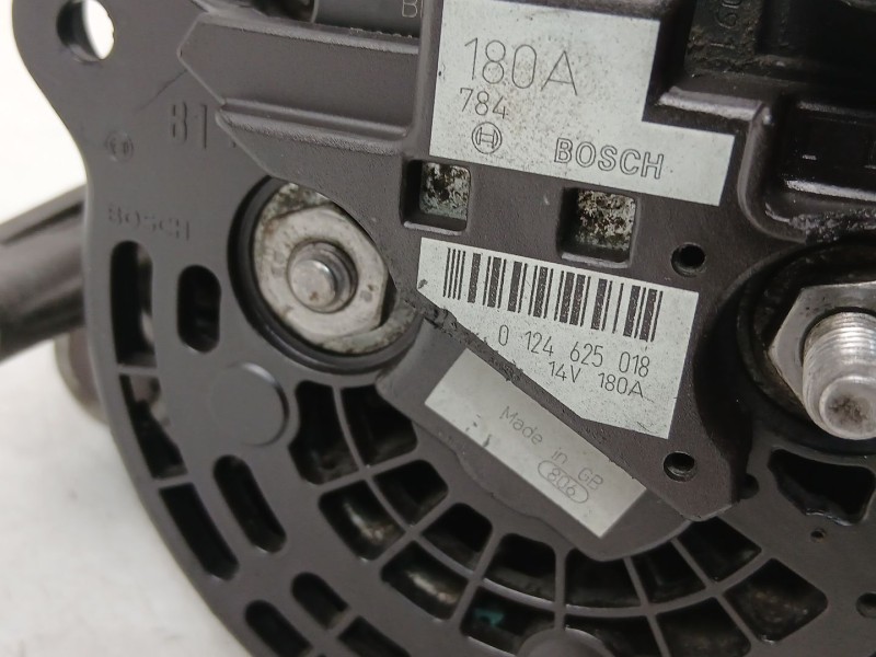 Recambio de alternador para volkswagen touareg (7la, 7l6, 7l7) 2.5 r5 tdi referencia OEM IAM 070903139BX 0124625018 