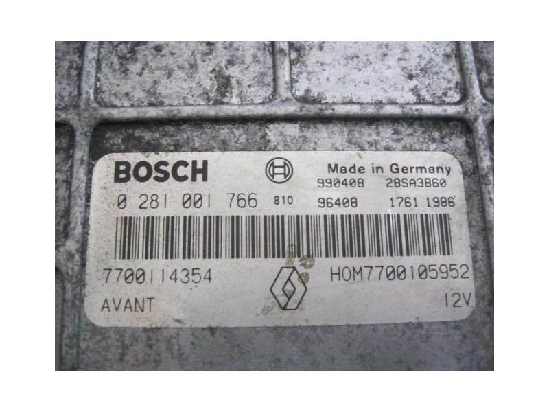 Recambio de centralita : renault laguna : 1.9 d/f9q f7 (97,92cv) 5p [1999] para renault laguna 1.9 d/f9q f7 referencia OEM IAM 0